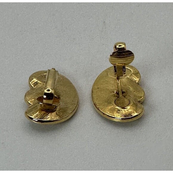 Vtg Kenneth Jay Lane KJL For Avon Earrings Butterfly Wings, KJL Jewelry Enameled - Picture 4 of 7
